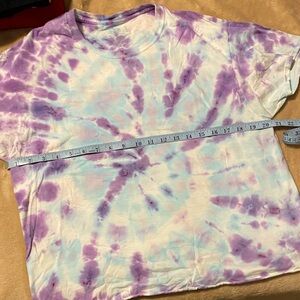 Fruit of the Loom Tie Dye T Shirt Sz L